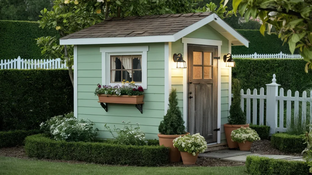 small shed is any structure with 100 square 