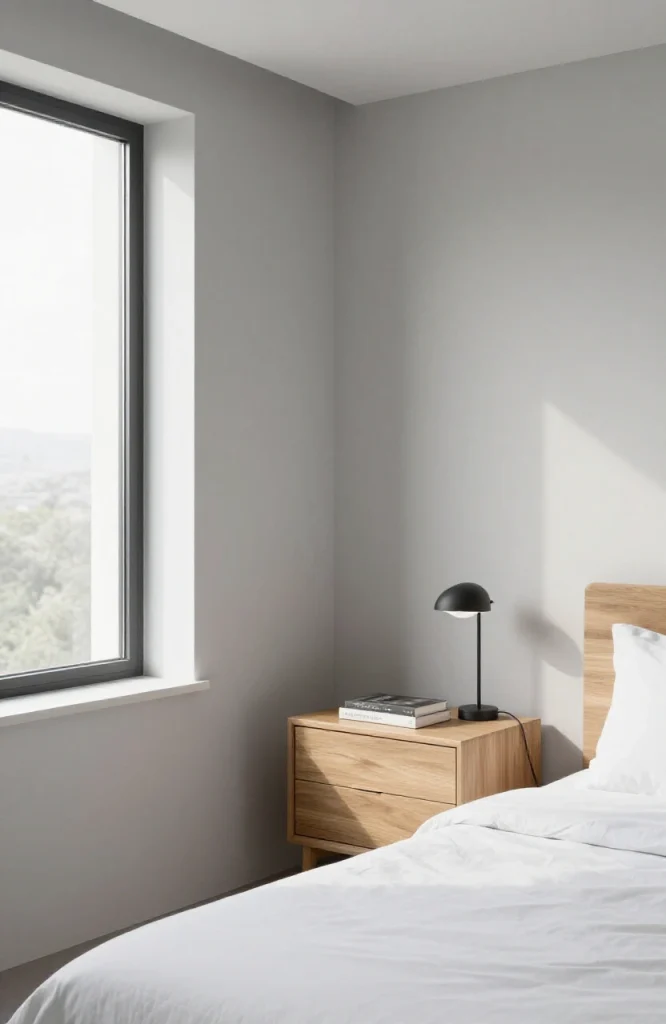 Image illustrating: 4. Keep Surfaces Deliberately Empty — from the article "25 Men’s Bedroom Ideas"