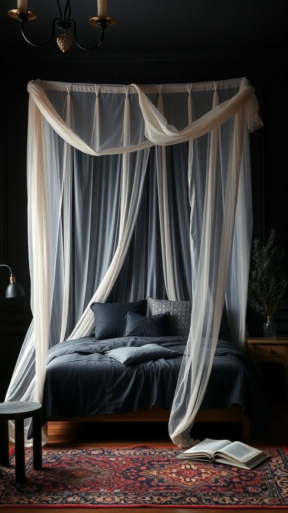 dreamy canopy bed