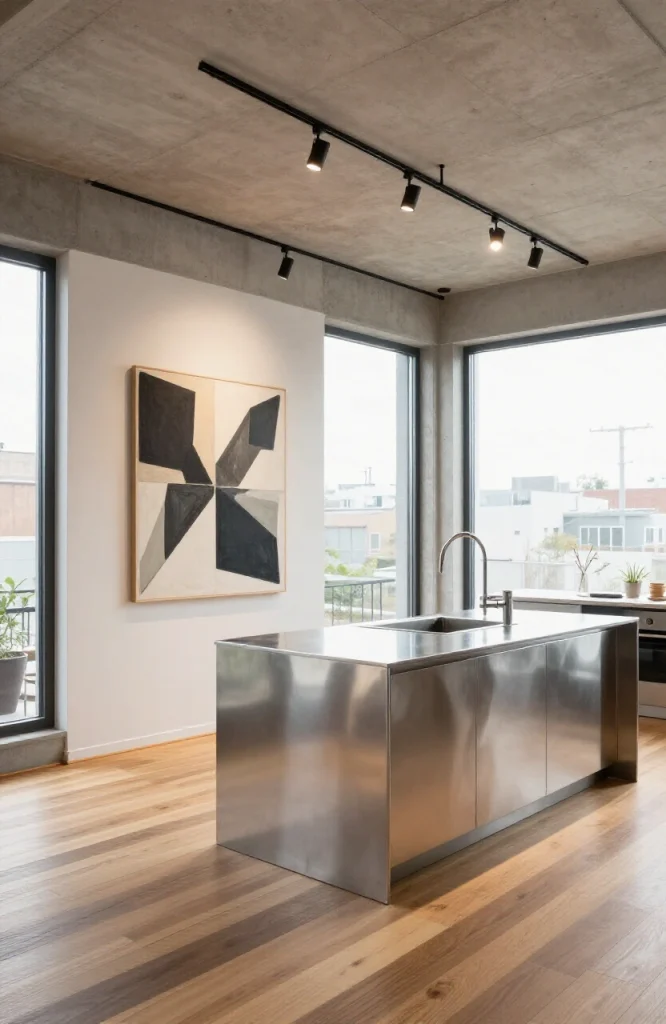Use Track Lighting for Flexibility