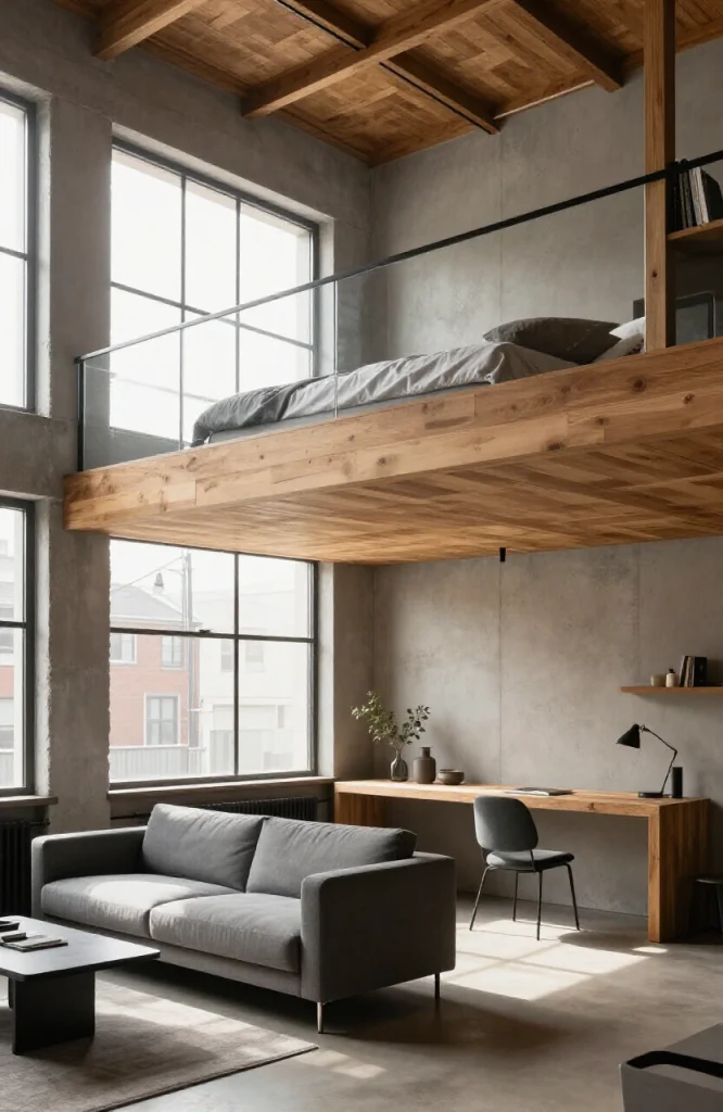 Consider a Lofted Bed or Mezzanine Level