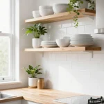 Featured image for: 17 Open Shelving Kitchen Ideas: Pros and Cons