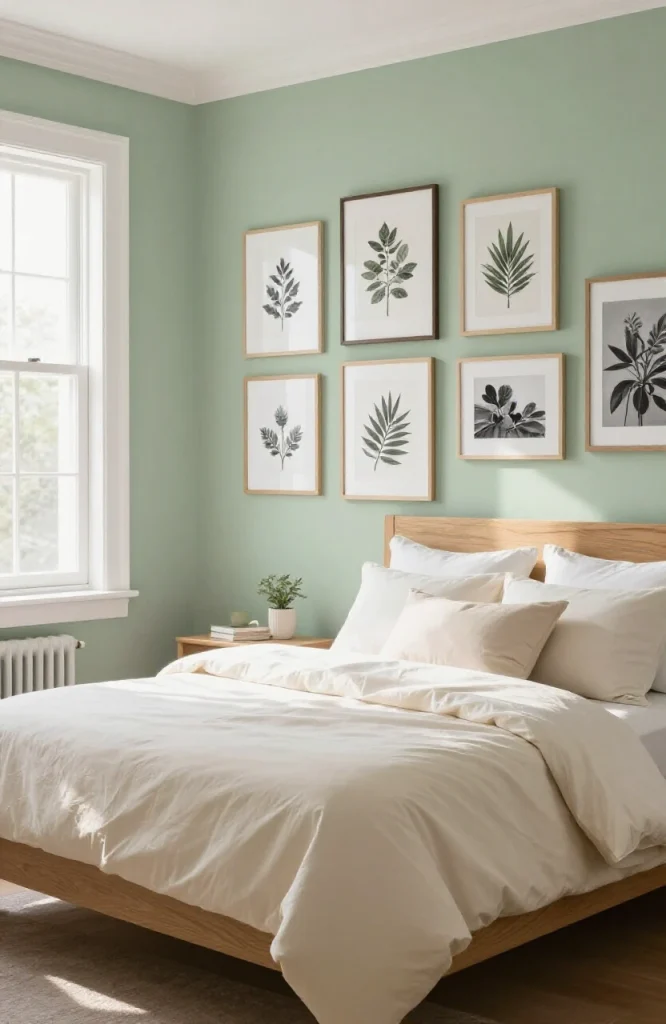 Sage Green Gallery Wall