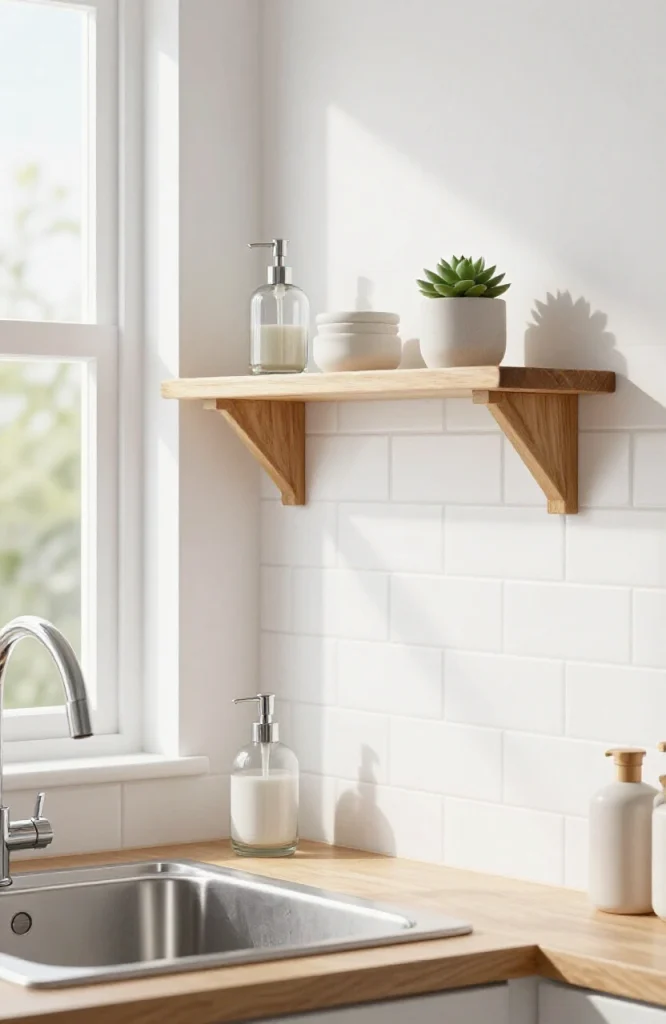 Shelves Above the Sink
