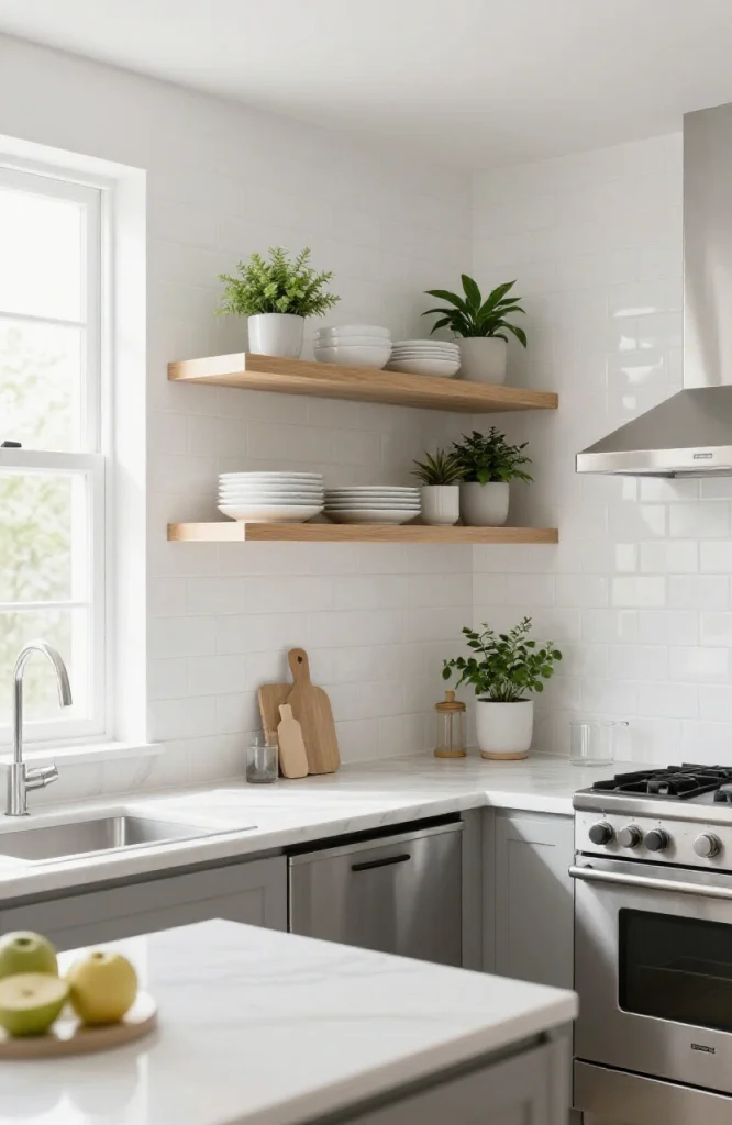 Open Shelving vs Closed Cabinets